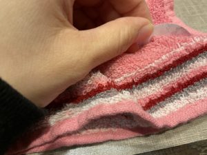 ハンカチ　お名前シール