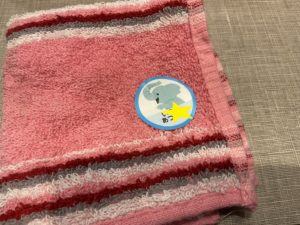 ハンカチ　お名前シール