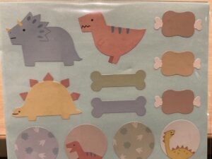 100円ショップ　シール