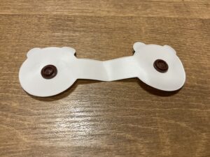 100円ショップ　ネームタグ